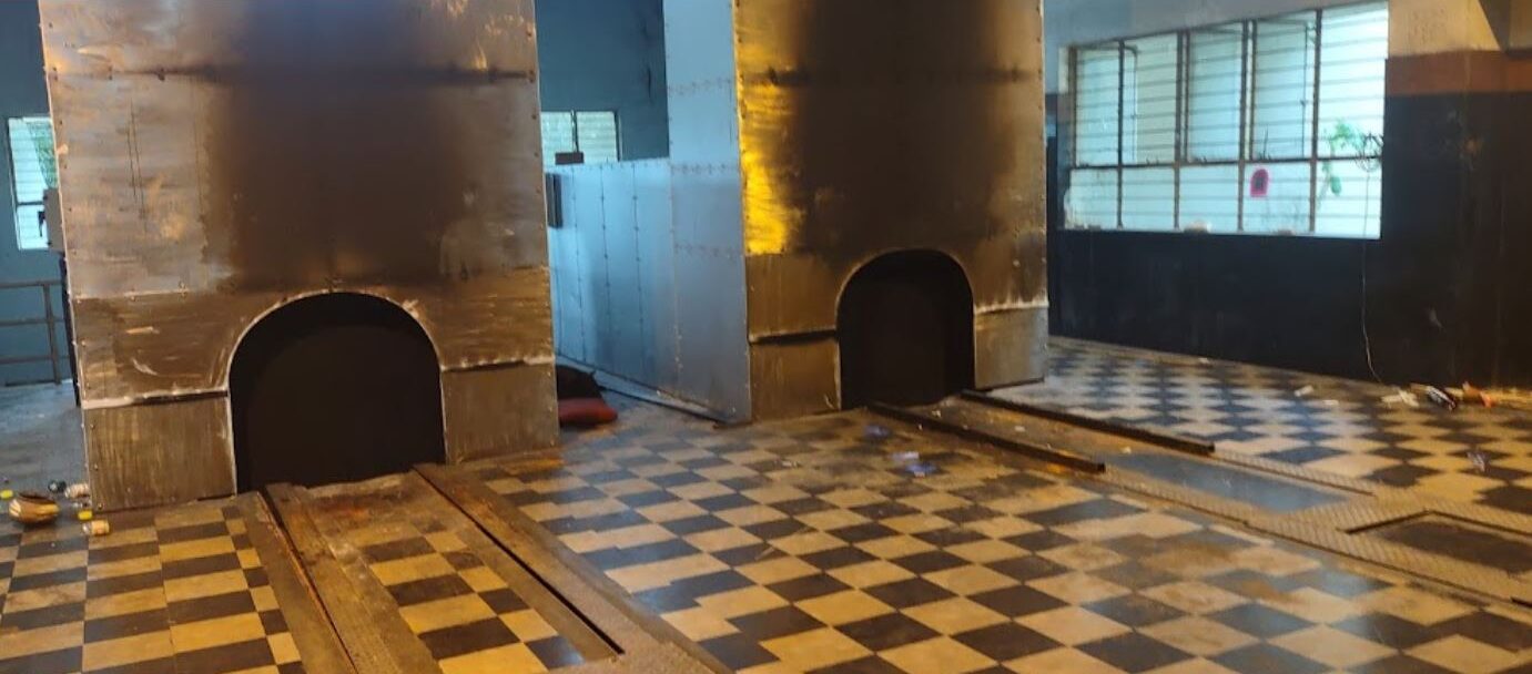 Electric crematorium in India