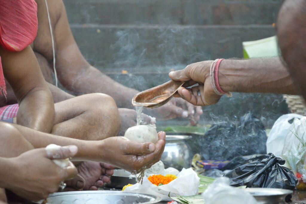 Pinda daan in hindu Funeral Rituals