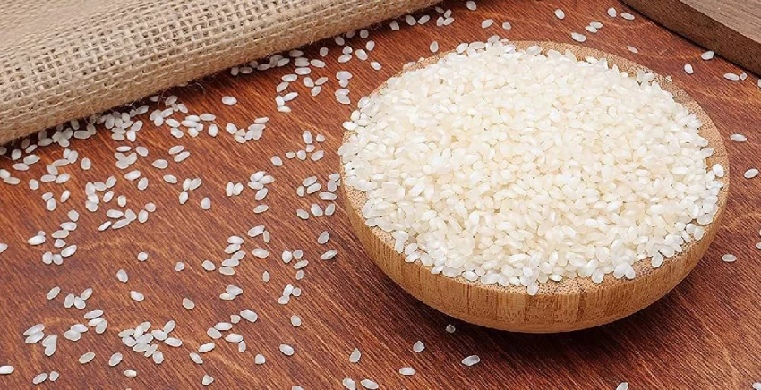 Sacred akshat rice for Pinda Pradhanam in Hindu cremation rituals