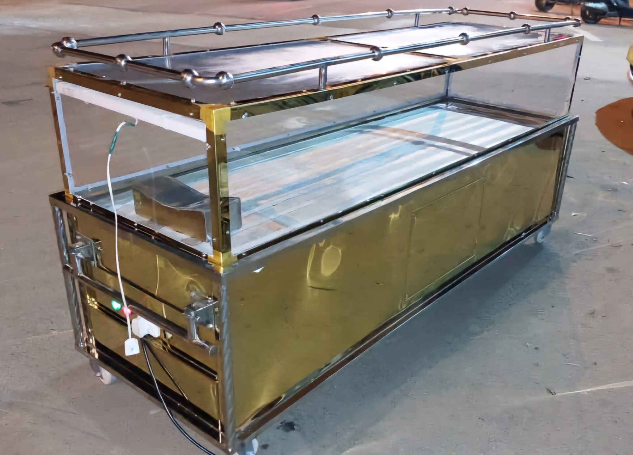 Gold Dead Body Freezer Box for rent in Bangalore