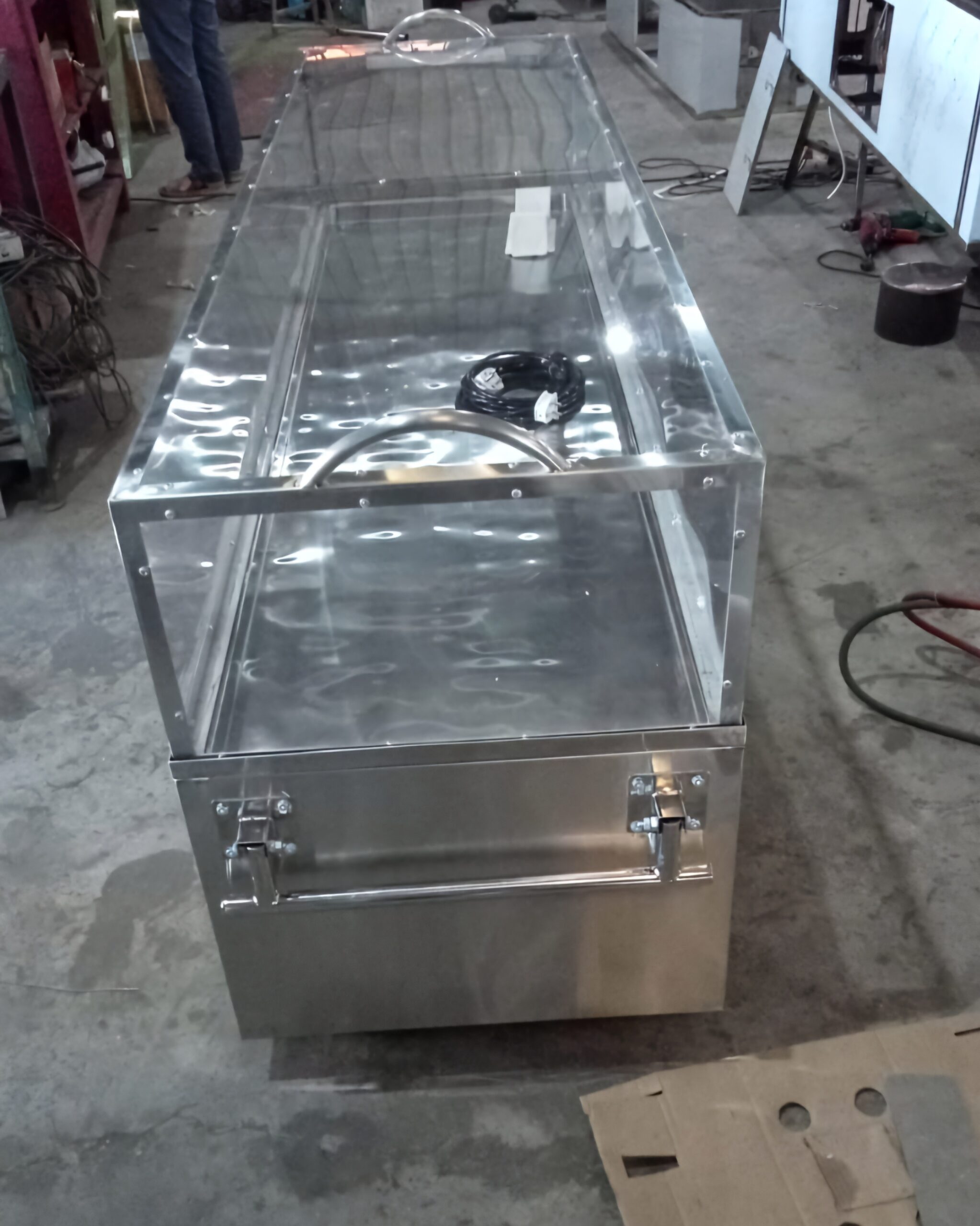 Normal dead body freezer box on rent in Bangalore