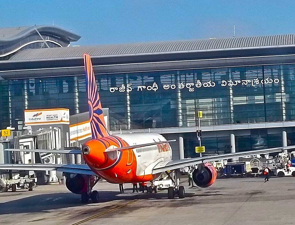 Rajiv Gandhi International Airport Hyderabad for air transportation coordination