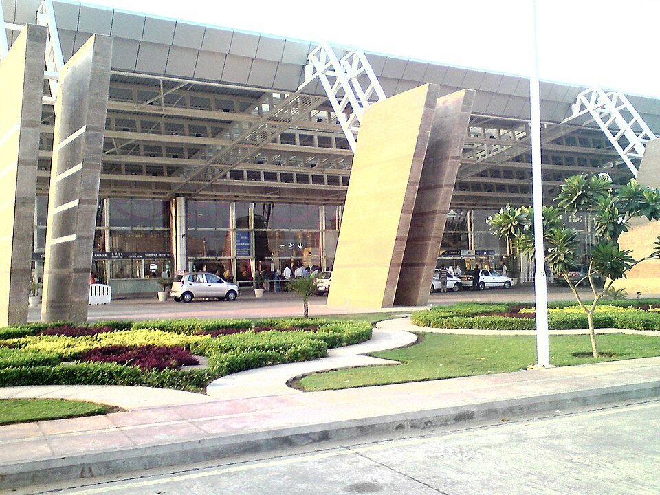 Jaipur International Airport terminal for Bangalore to Jaipur dead body air transport