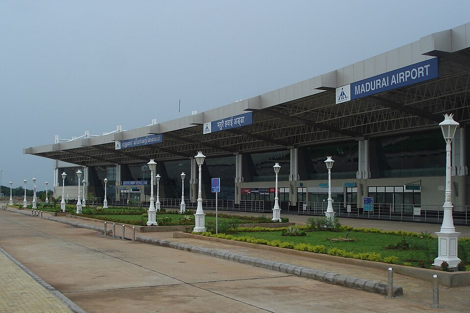 Madurai Airport terminal for Bangalore to Madurai dead body air transport