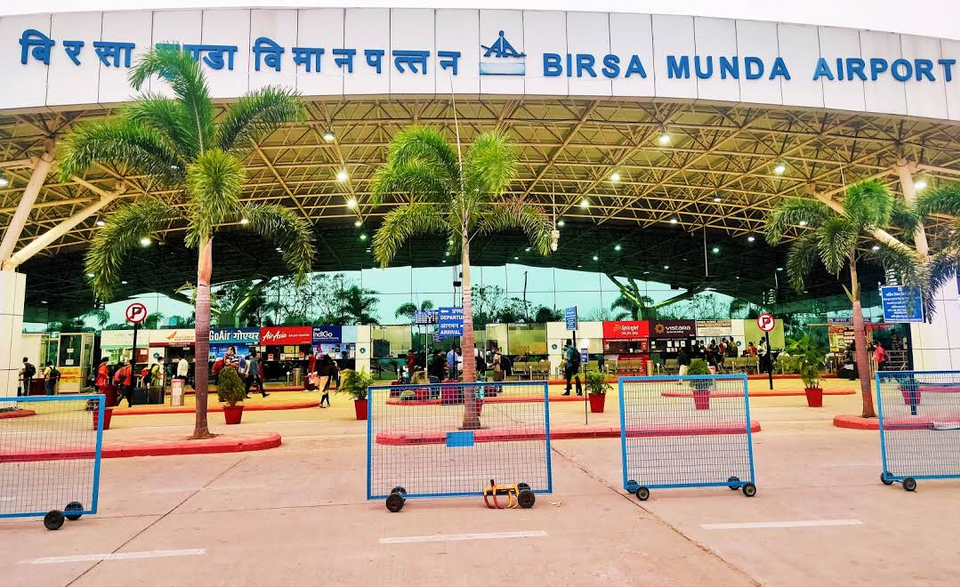 Birsa Munda Airport in Ranchi for Bangalore to Ranchi dead body air transport