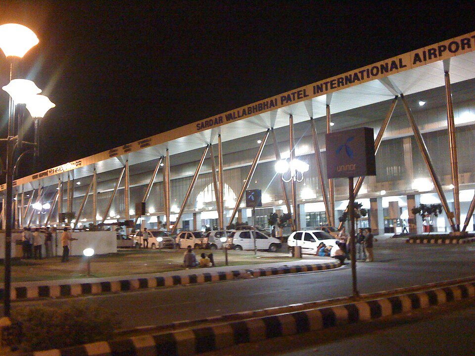 Sardar Vallabhbhai Patel International Airport in Ahmedabad for Bangalore to Ahmedabad dead body air transport
