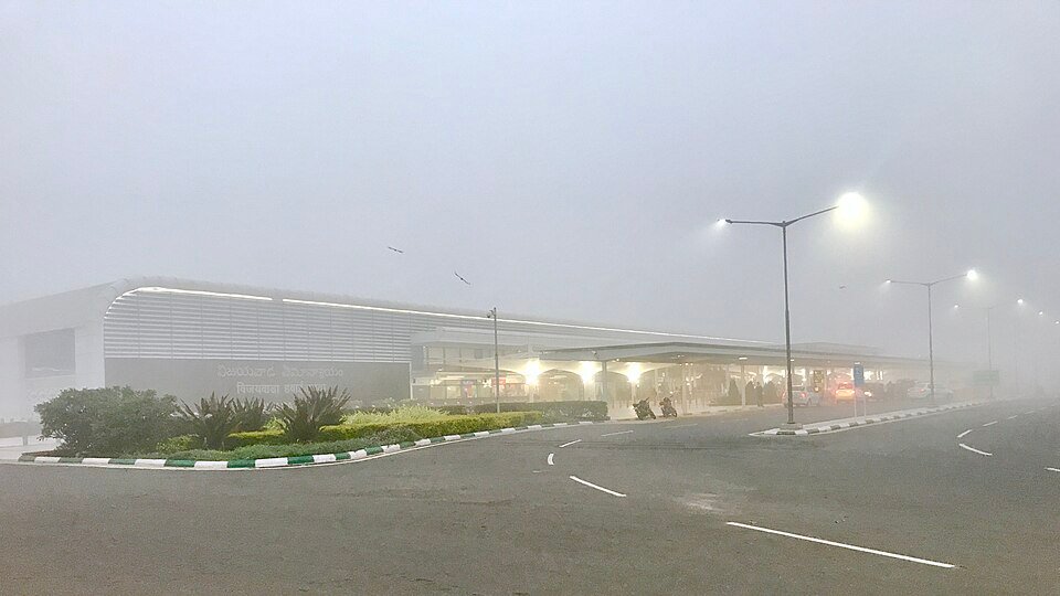 Vijayawada International Airport at Gannavaram for Bangalore to Vijayawada dead body air transport