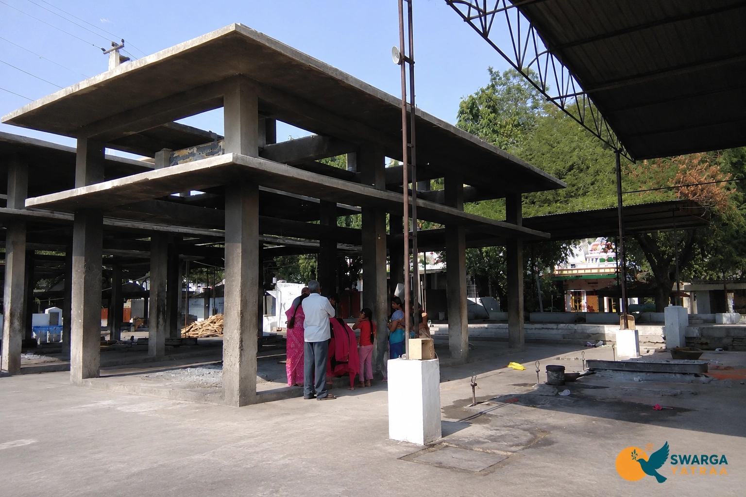 Cremation facility at Amberpet