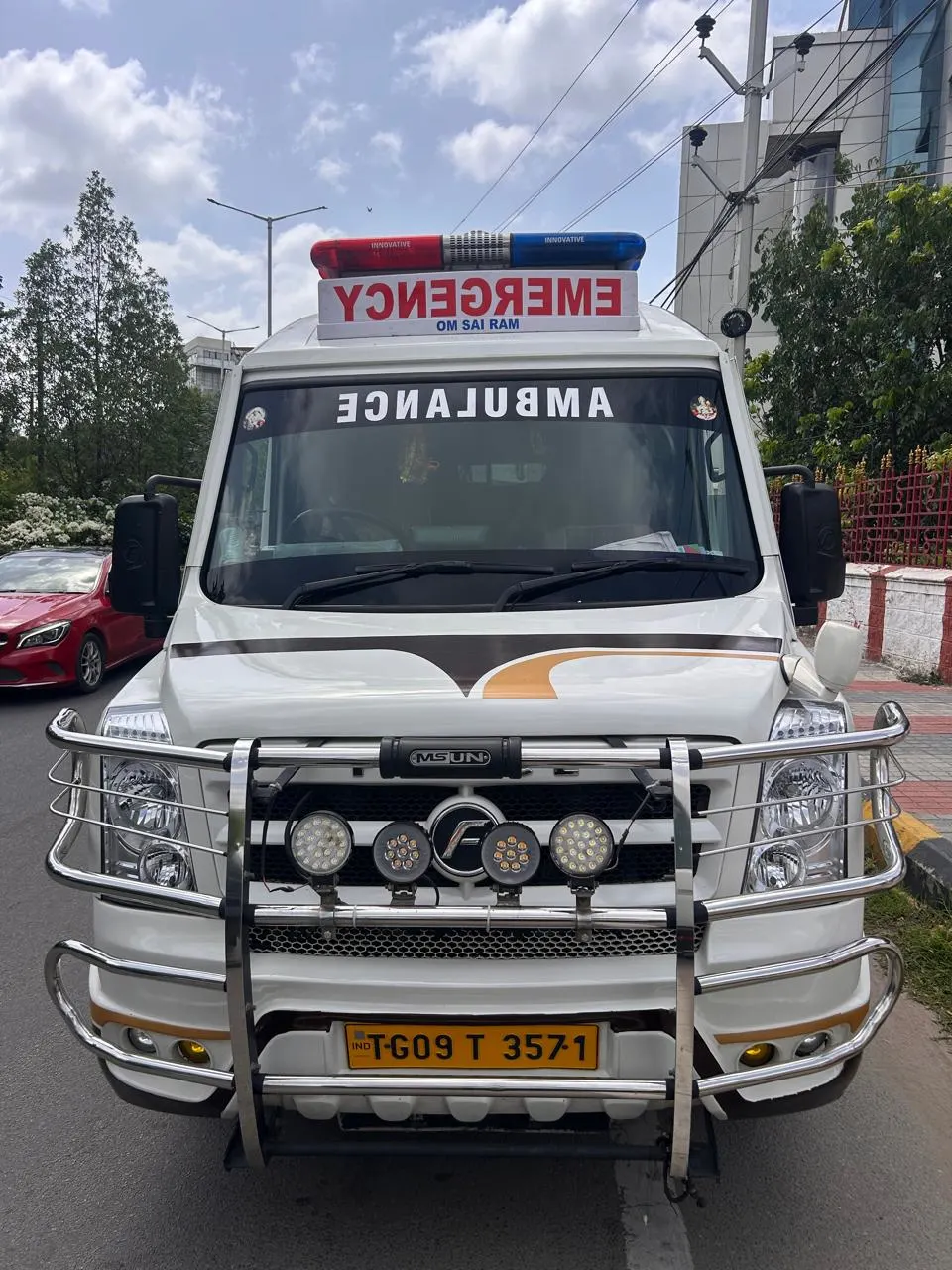 Funeral ambulance in Hyderabad for deceased transport