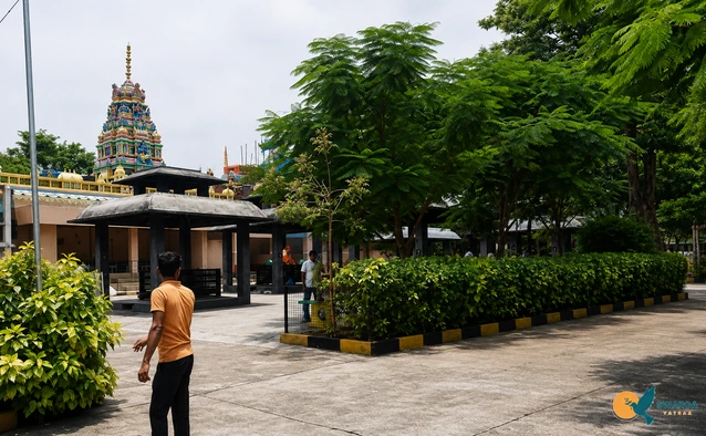 Inside Thirumalgiri Crematorium